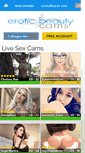 Mobile Screenshot of eroticbeautycams.com